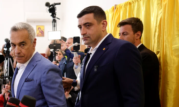 Călin Georgescu George Simion alegeri FOTO INQUAM Photos Octav Ganea jpg