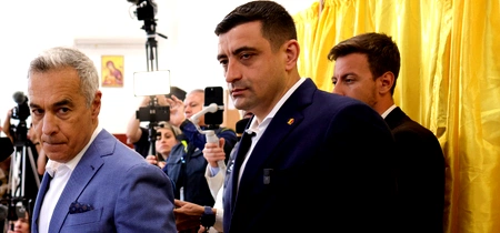 Călin Georgescu George Simion alegeri FOTO INQUAM Photos Octav Ganea jpg