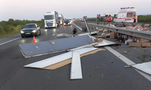 accident a1 13 aug 2025 FOTO DRDP bucuresti jpg