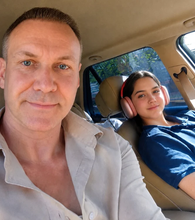 Alin Oprea și Daria. Foto: social media