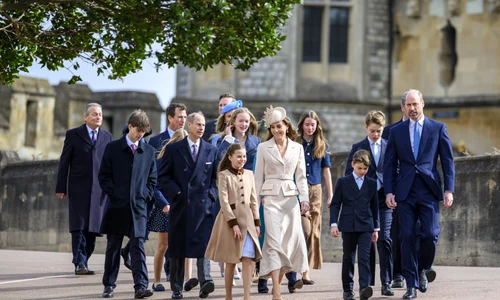 Kate, William, George, Charlotte, Louis, Paște 2026, Profimedia (2) jpg