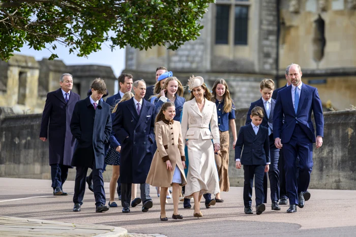 Kate, William, George, Charlotte, Louis, Paște 2026, Profimedia (2) jpg