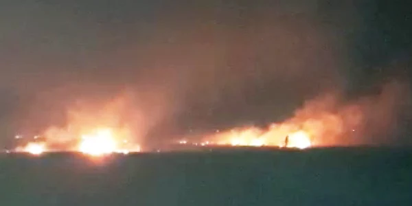 incendiu vegetatie uscata