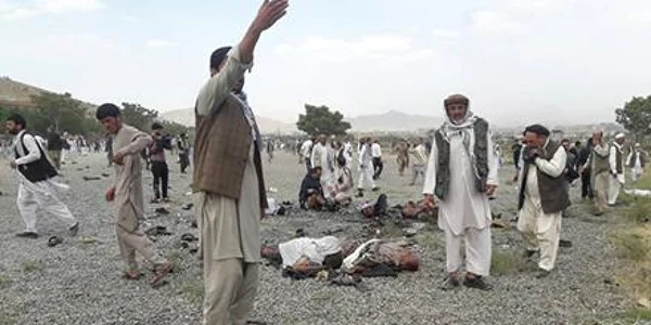 Explozii in cadrul unor funeralii la Kabul FOTO TOLO News