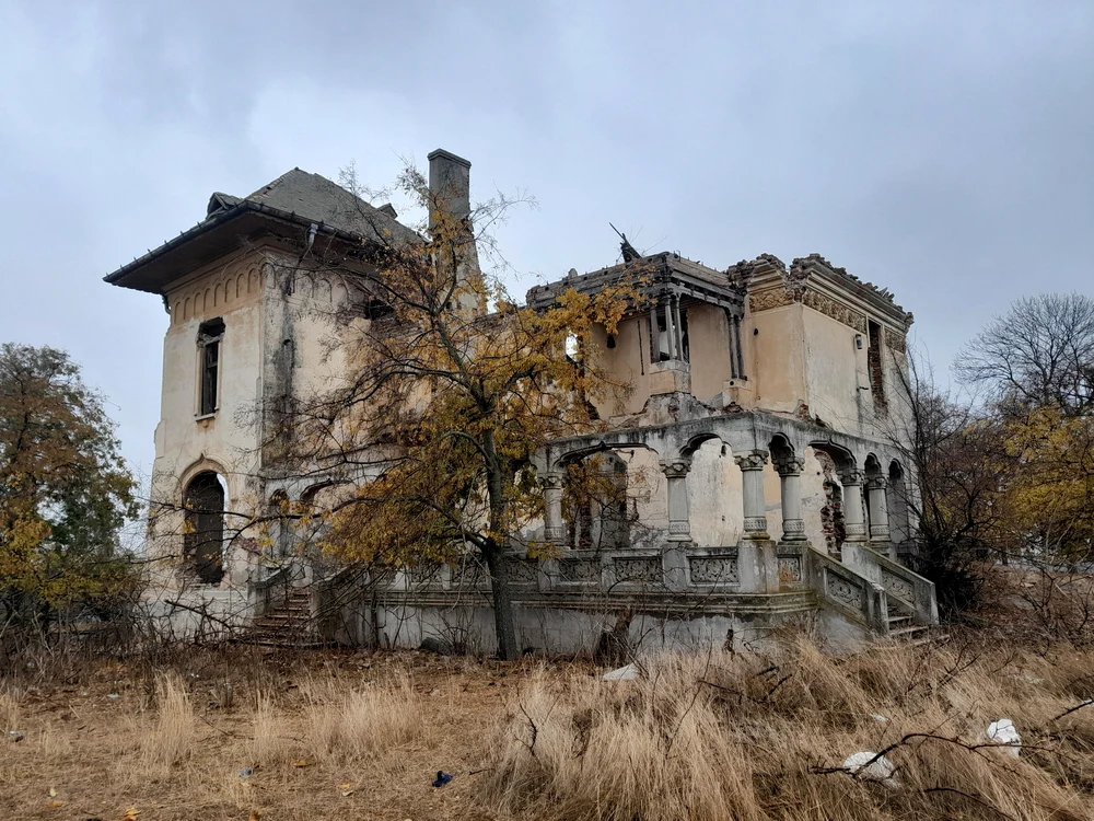 Așa arată conacul Brătășanu în prezent FOTO: FB/Aurelia Grosu