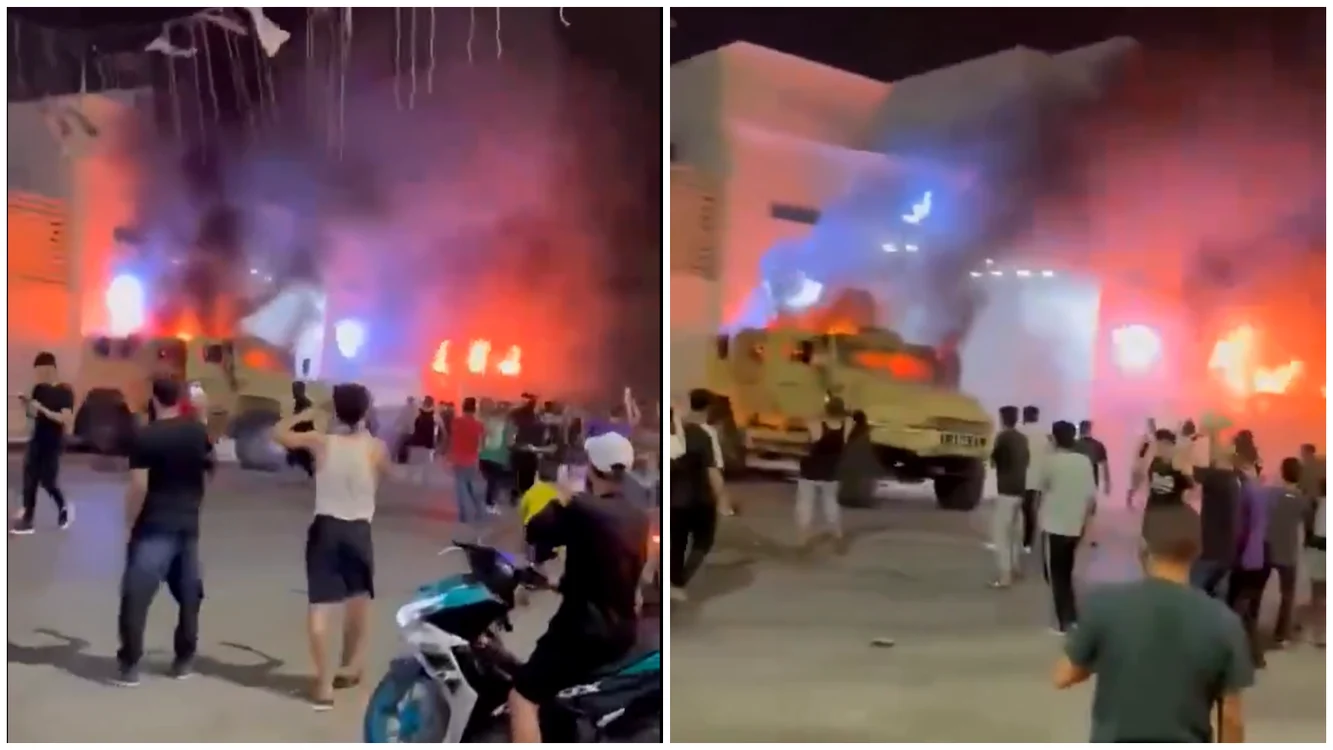 Violențe în Tripoli. FOTO: captură video X / @Raviagrawal300
