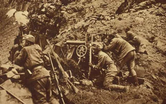 Vâlcea Bătălia de pe creste Bătălia trecătorilor în Primul Război Mondial Foto historylapse org