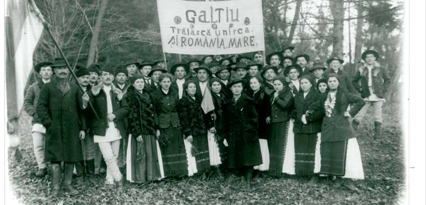 Delegația satului Galtiu FOTO Samoilă Mârza/ Muzeul Unirii
