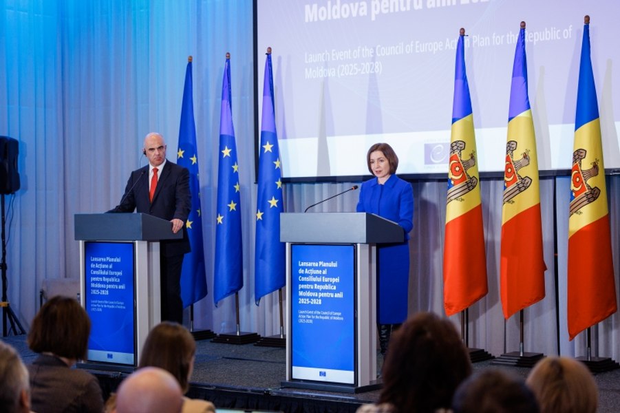 Planul de acțiuni al Consiliului Europei pentru Chișinău, lansat în timpul vizitei secretarului general Alain Berset. Ce prevede acesta