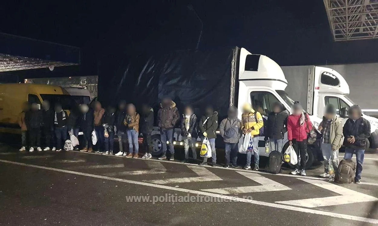 Este vorba despre 26 de persoane FOTO Poliția de Frontieră