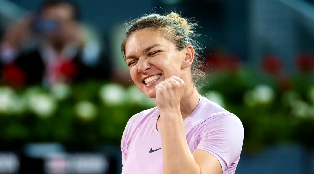 Simona Halep trage tare pentru a fi în formă la ultimul Grand Slam al anului. Foto EPA EFE