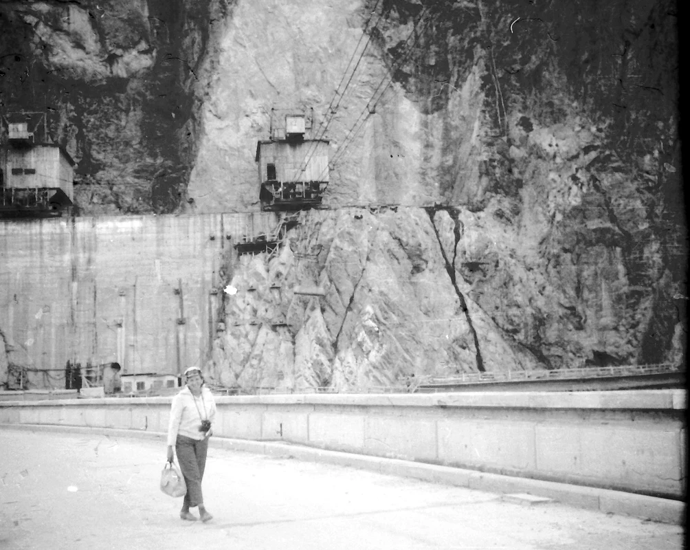 Barajul Vidraru, 1966. FOTO: Arhivă personală Imola Martonossy
