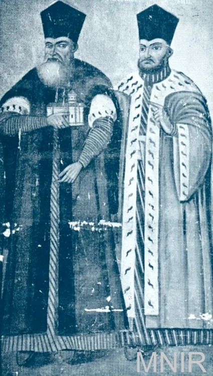 Constantin Cantemir (primul din stânga) FOTO MNIR
