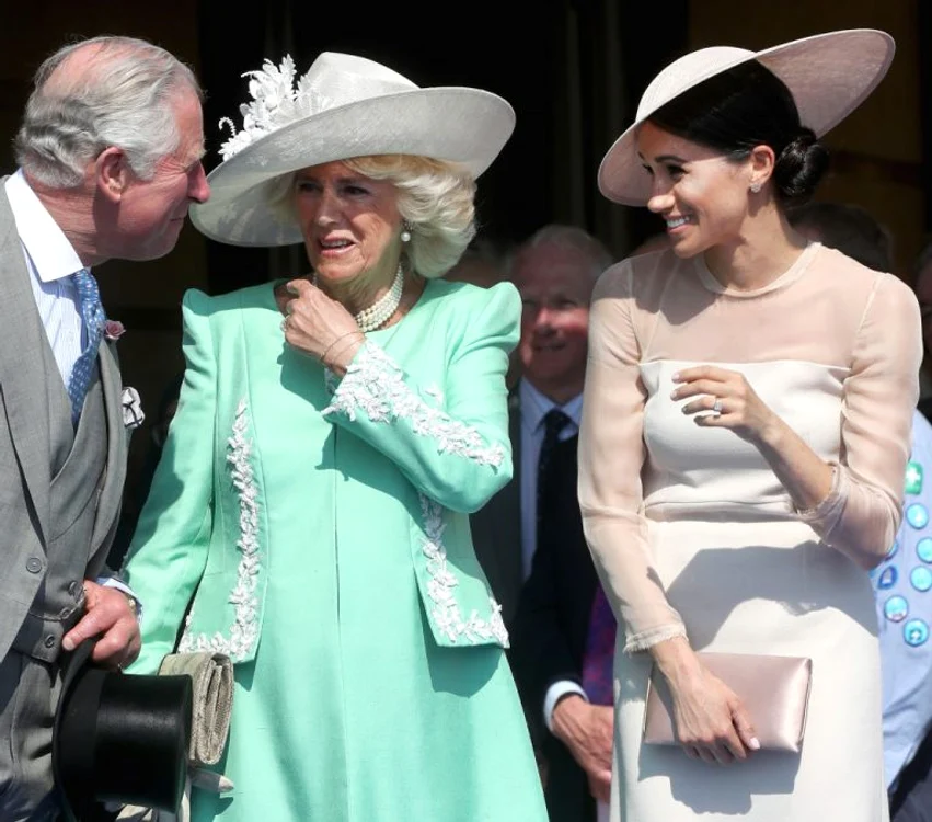 Meghan și socrii ei