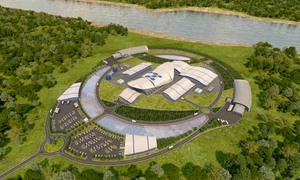 endering of NuScale plant layout Foto Nuclearelectrica jpg