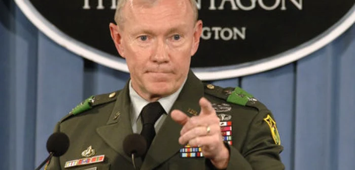 Şeful Major Interarme american, generalul Martin Dempsey