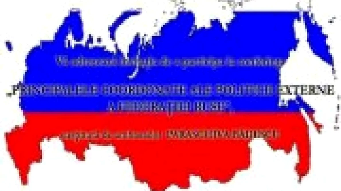Principalele coordonate ale politicii externe a Federaţiei Ruse jpeg