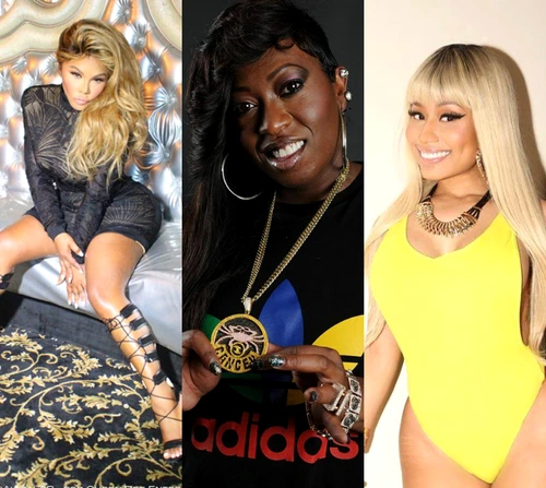 cele mai bogate rapperite Lil Kim, Missy Elliott, Nicki Minaj jpeg