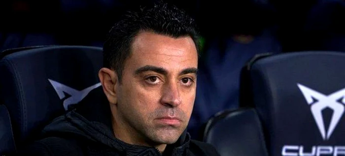 Xavi, dezamăgit după eliminarea Barcelonei. Foto Gettyimages 