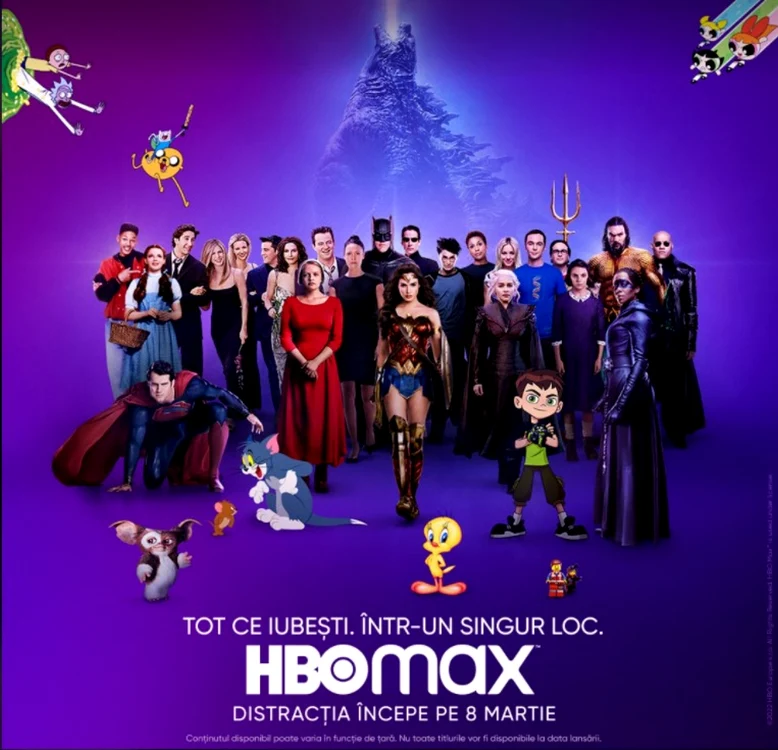 HBO Max se lansează în România