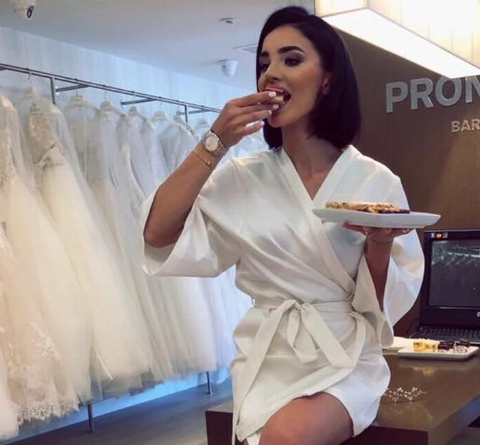 Adelina Pestriţu a ajuns la 49 de kg înainte de nuntăFoto: arhivă personală