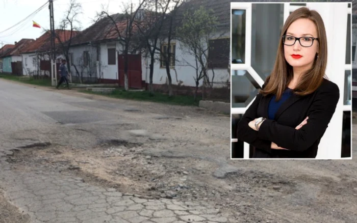 În timpul procesului cu orădeanca Denisa Duşescu, CJ Arad a astupat gropoiul din Chişlaca