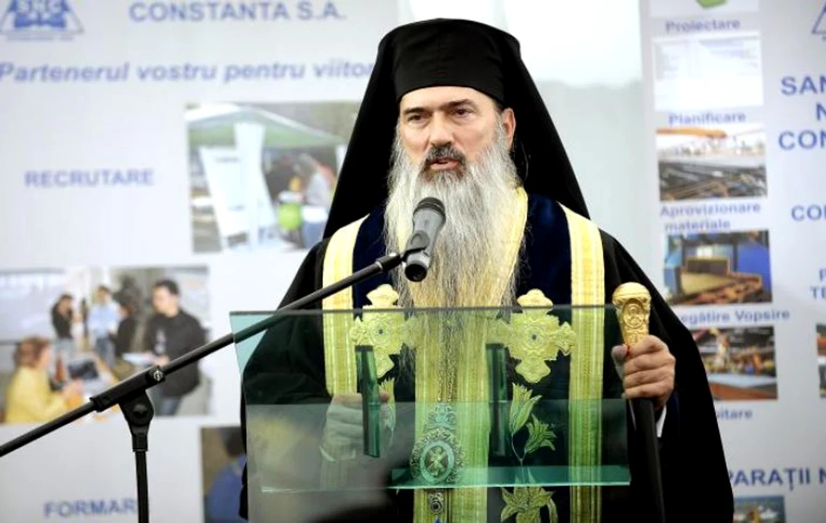 
    Arhiepiscopul Teodosie trebuie să explice în fața DNA de ce a recomandat cărțile lui George Becali (foto: digi24.ro)  