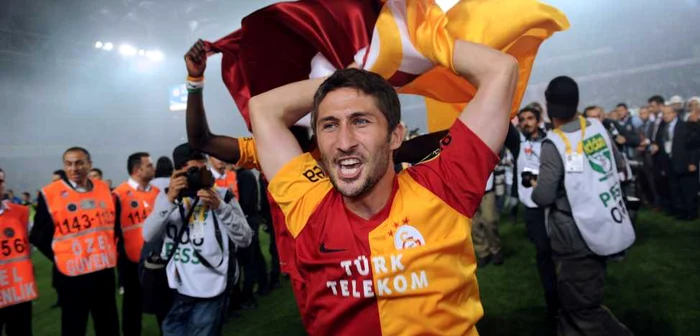 Galatasaray, câştigătoarea Supercupei Turciei în 2012. FOTO Mediafax/Afp