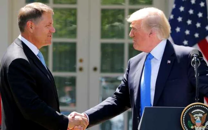 Klaus Iohannis şi Donald Trump, la Casa Albă