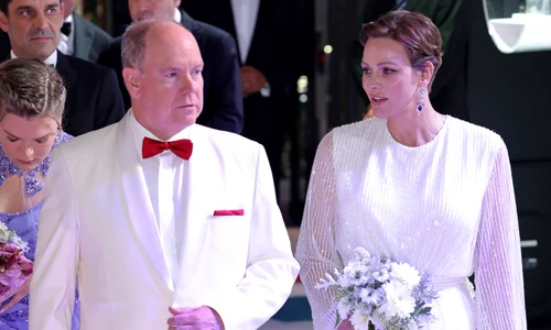 Prințul Albert și Prințesa Charlene la bal (4) jpg