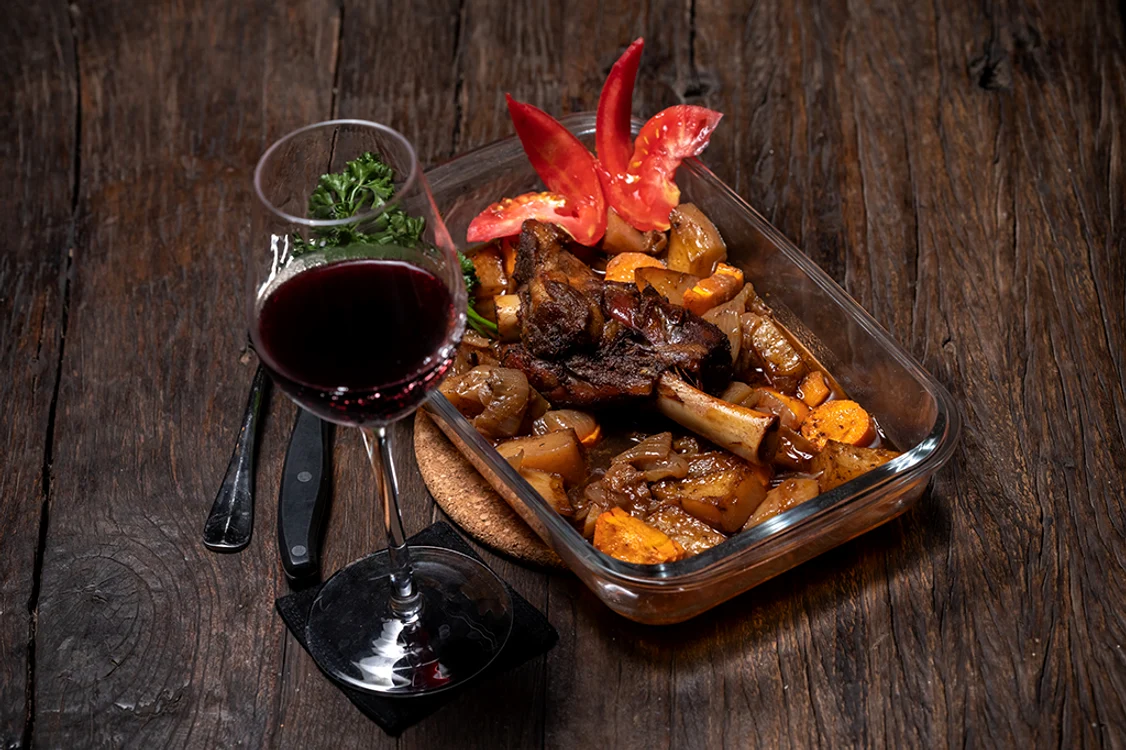 O delicatesă:  friptura de miel