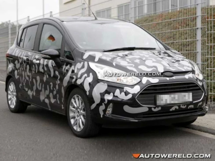 Ford a adus mici modificări maşinii de concept B-Max. Foto: autowereld.com