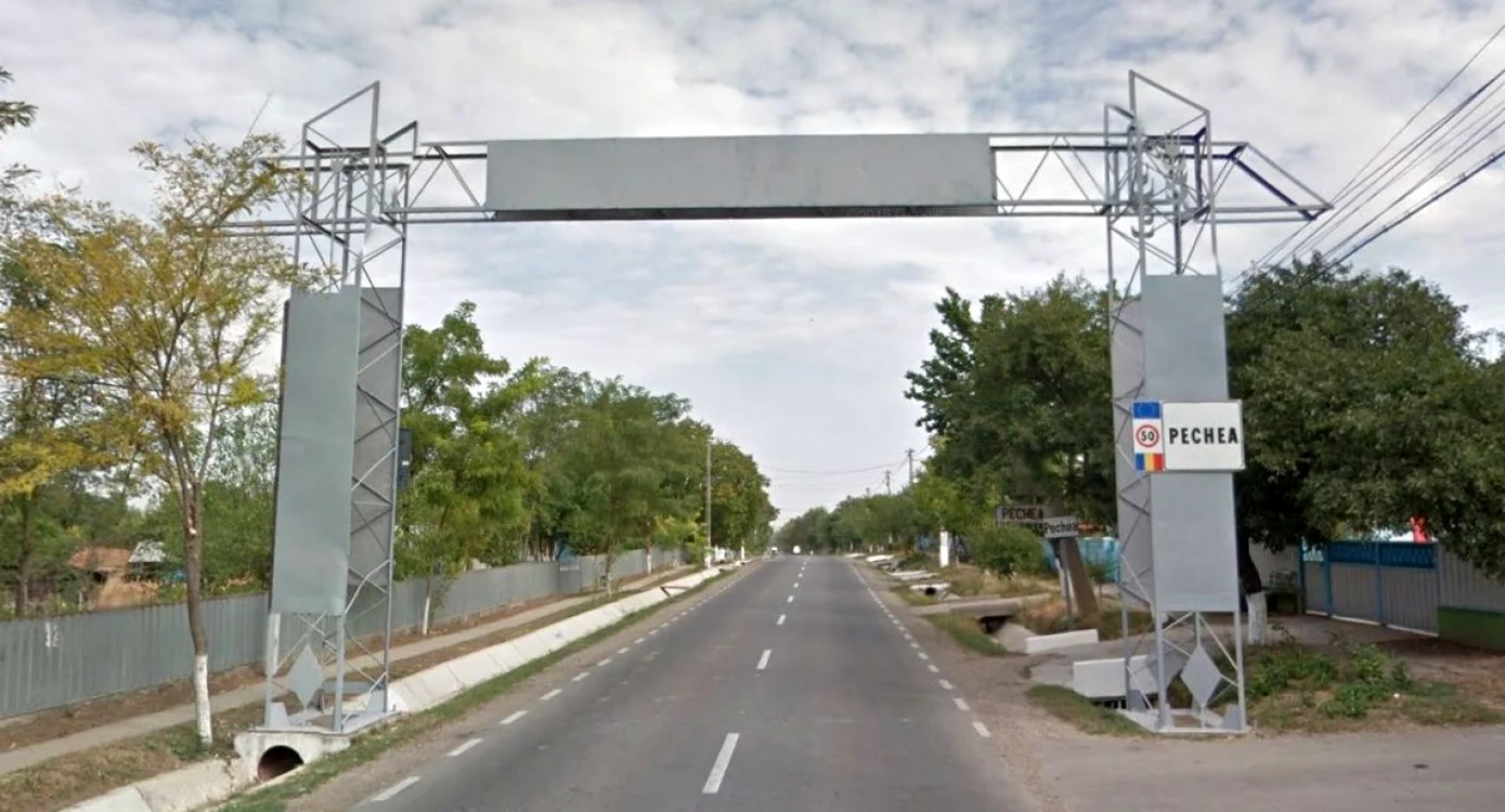 intrarea in comuna Pechea. FOTO Google