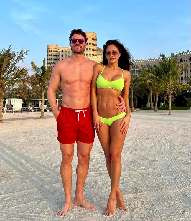 Nicole Scherzinger, alături de iubitul ei, Thom Evans Foto: Instagram