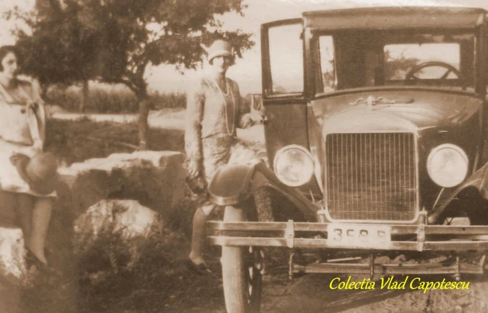 Un Ford T din 1920, lângă Sinaia FOTO Vlad Capotescu