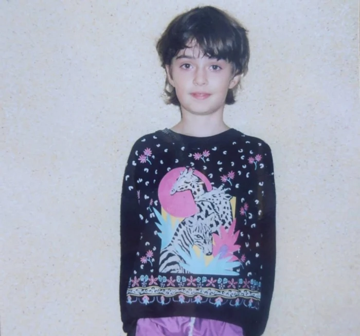 Aura, în copilărie