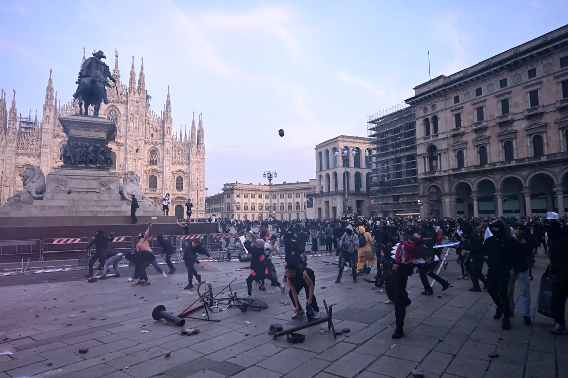 Proteste în Italia