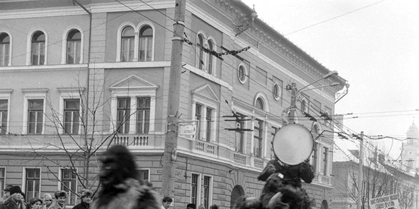 viata in romania 1989 cluj ceausescu. foto arhiva minerva