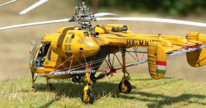 Elicopterul de tip Kamov K-26, cu două elice suprapuse, s-a prăbuşit în zona tulceană Ostrov