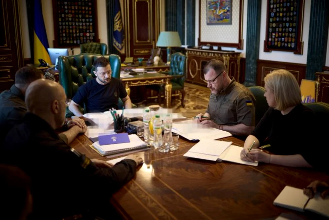La Kiev se discută despre administrarea teritoriilor din regiunea Kursk. Foto Twitter