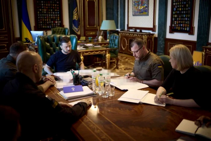 La Kiev se discută despre administrarea teritoriilor din regiunea Kursk. Foto Twitter