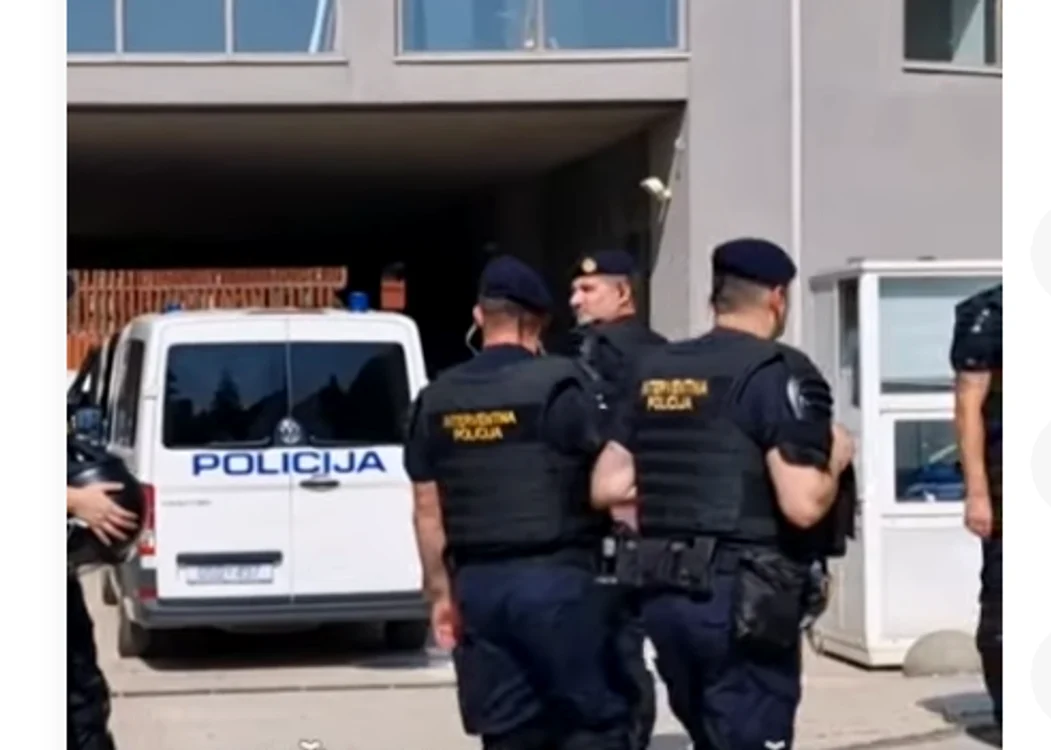 Atacul a avut loc la un cămin de bătrâni din Daruvar. FOTO Captură video 24 Sata