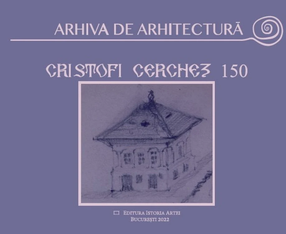 Design: Cristian Oprea cu un desen al arh. Cristofi Cerchez