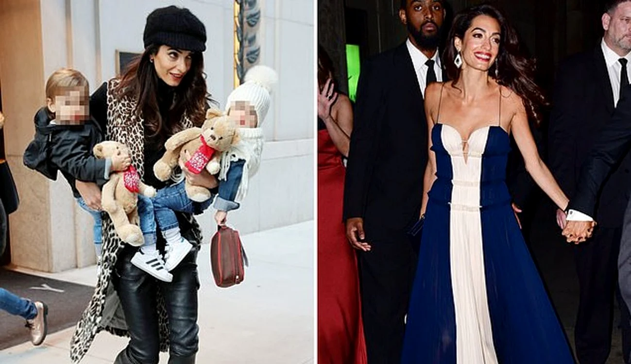 
    Amal Clooney, îmbrăcată de gală seara, ziua, transfigurată completfoto: Profimedia  