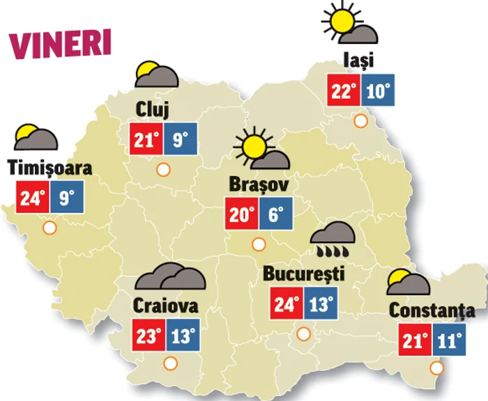 prognoza meteo 8 mai anunță vreme capricioasă