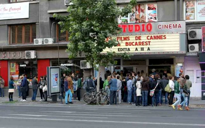 Cinema Studio, în zilele evenimentului „Les Films de Cannes a Bucarest“ FOTO Codrin Prisecaru