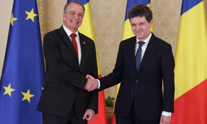 Președintele Nicușor Dan îl primește la Palatul Cotroceni pe noul ambasador al Statelor Unite ale Americii, Darryl Nirenberg. FOTO Inquam Photos / George Călin