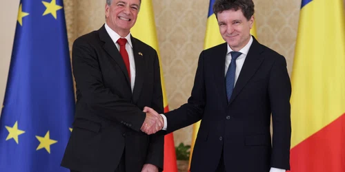 Președintele Nicușor Dan îl primește la Palatul Cotroceni pe noul ambasador al Statelor Unite ale Americii, Darryl Nirenberg. FOTO Inquam Photos / George Călin