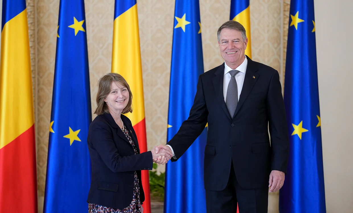 Iohannis, întâlnire cu noua ambasadoarea al SUA FOTO: Presidency