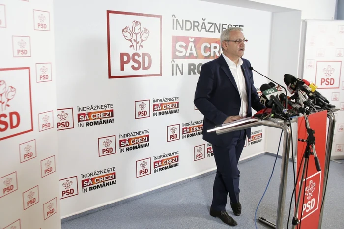 Preşedintele PSD Liviu Dragnea FOTO Inquam Photo/ Octav Ganea